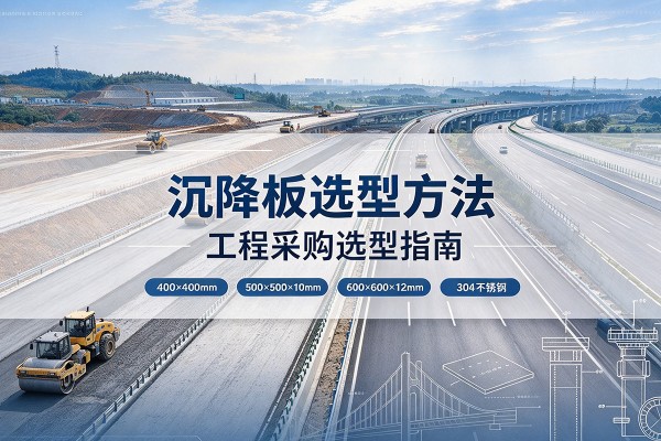 云梦沉降板选择方法