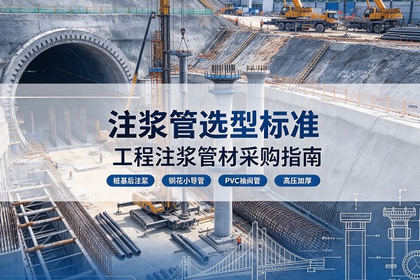 云梦注浆管选型标准