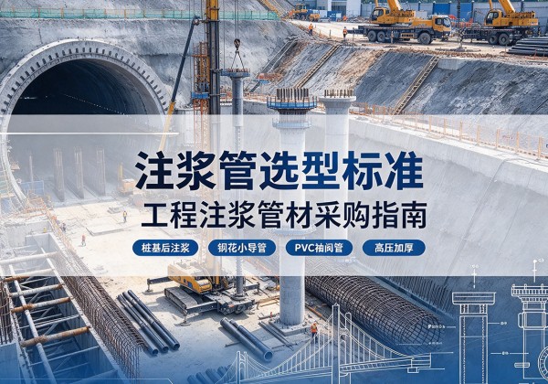 云梦注浆管选型标准